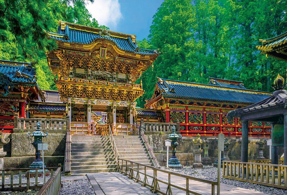 Beverly Jigsaw World Heritage Nikko Toshogu Yomeimon Gate 1000-piece Puzzle Site, Shrine, (49x72cm)
