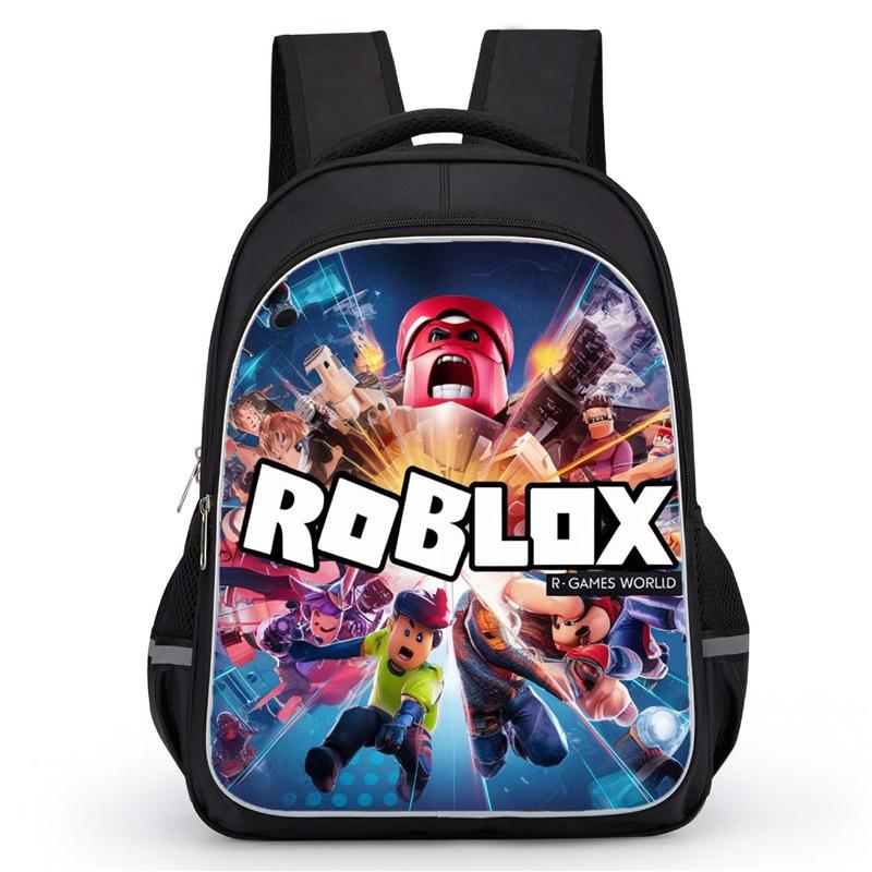 2026 new Roblox comfortable backpack with high-definition printed casual lightweight backpack