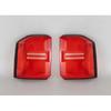 For Toyota Prado 2024 2025 Car Accessories Tail Lamp Cover Taillight Shell Rear Brake Lights Mask Plexiglass