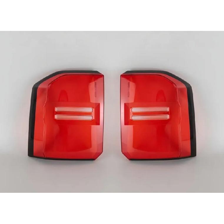 For Toyota Prado 2024 2025 Car Accessories Tail Lamp Cover Taillight Shell Rear Brake Lights Mask Plexiglass