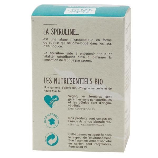 Nutrisanté Les Nutri'Sentiels Bio Spiruline 30 Comprimés