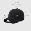 Winter Men's Velvet Thick Baseball Cap for Middle-Aged and Elderly Outdoor Ear Protection Cap Warm Cotton Cap