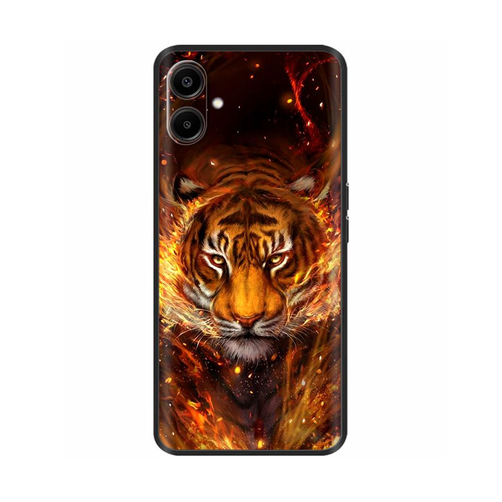 Für Samsung A06 Handyhülle Fundas Für Samsung Galaxy A06 A 06 A065F Rückseite Schutzhülle Stoßfest Silikon Stoßfänger Hülle
