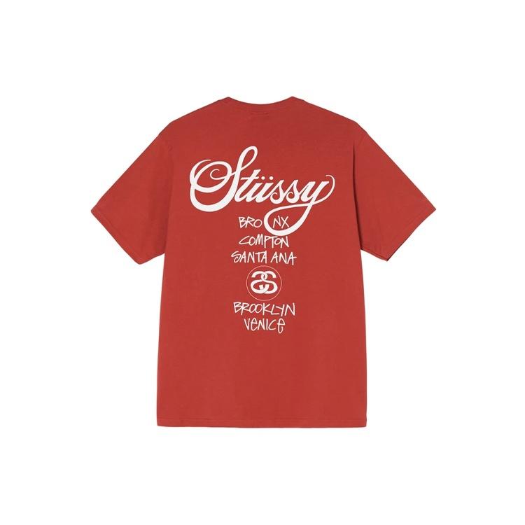 Stussy World Tour Tee LogoT Unisex 3903658