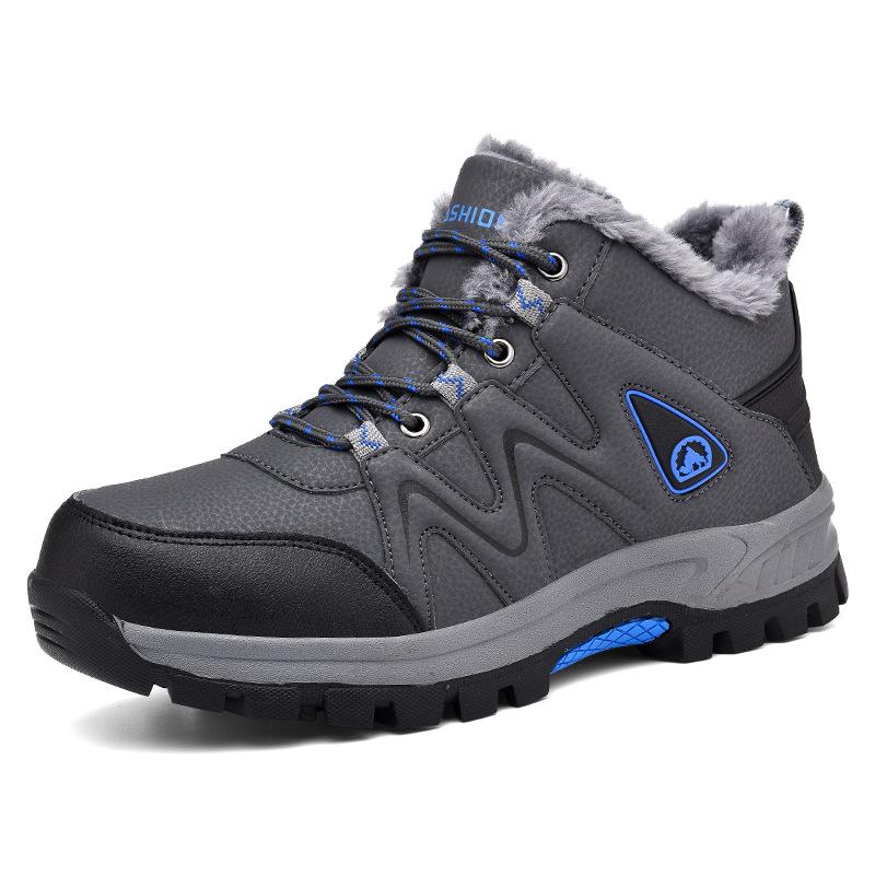 

Large size snow boots travel hiking men s shoes casual sports shoes winter warm men s cotton shoes velvet outdoor hiking shoes 47