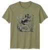 Fisch Illustration Vintage Tiere Herren T-Shirt Aquatisches Leben T-Shirt