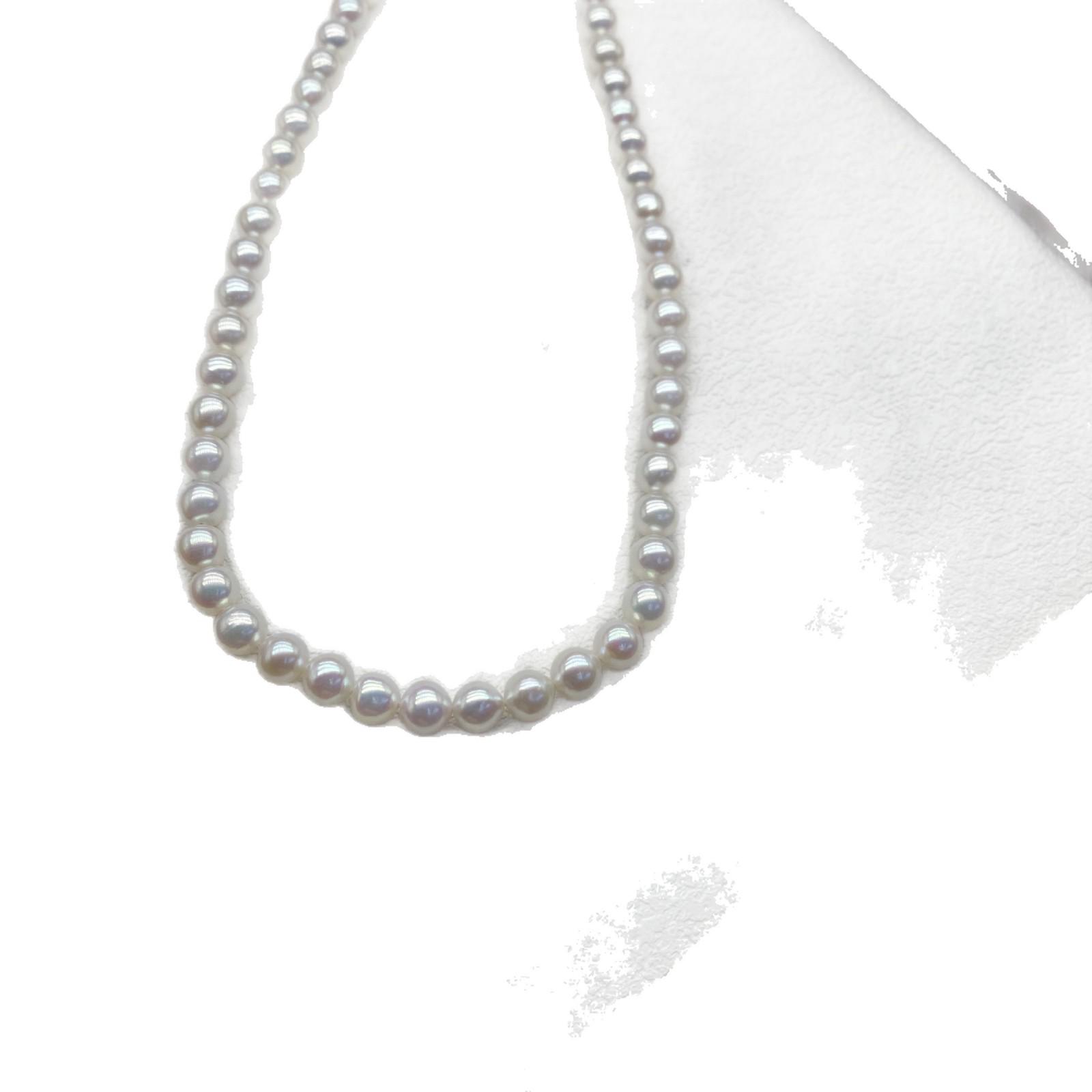 6-7mm High Gloss Freshwater Pearl: Near Round, Flawless Surface, Pearlescent Finish. 6-7mm белый