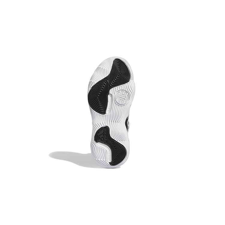 adidas Harden Stepback 1 Abrasion Resistant Abrasion Resistant Mid Top Performance Basketball Shoes Black White GY8646