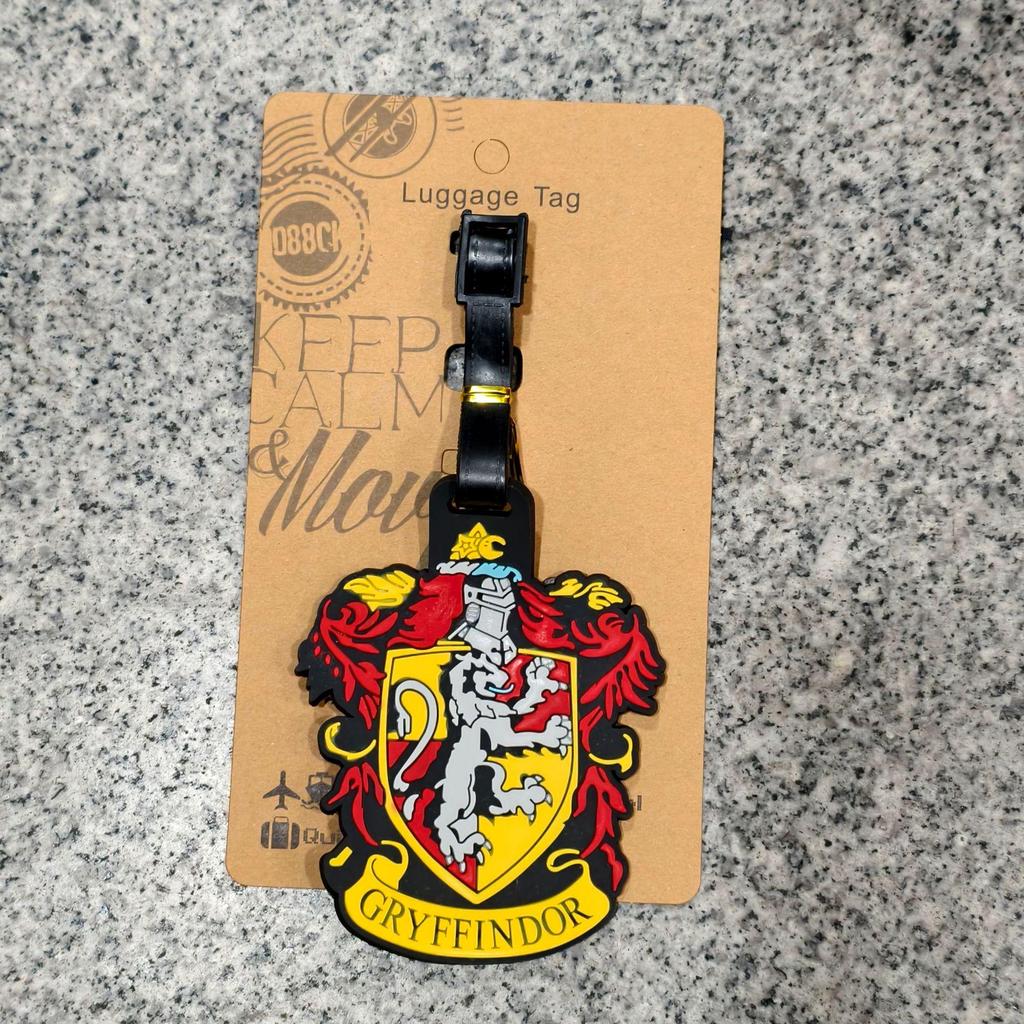 Etichetta per bagagli Accademia di Magia di Harry Potter: Design di Hermione e Ron