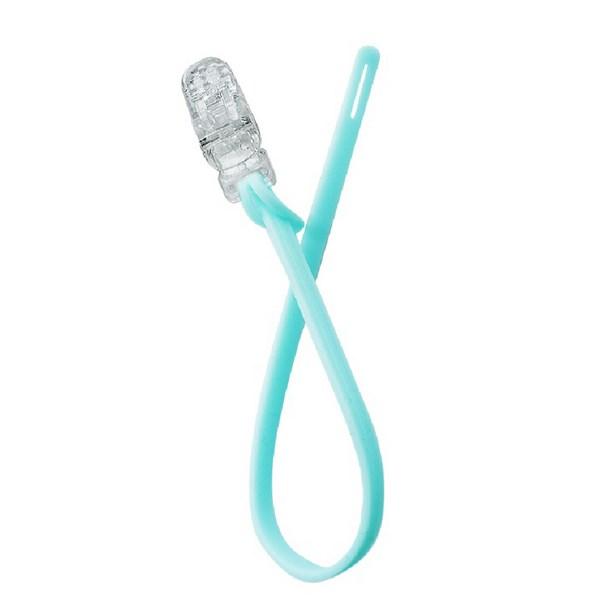 Anju teether & brush 2-piece set giraffe + banana, pink (bracelet), Korean baby products