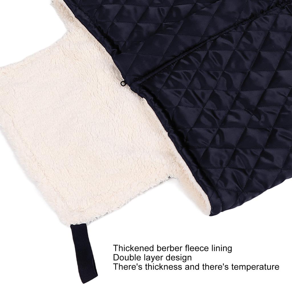 Fleece Wrap Blanket for Chair Warm Blanket Double Layer Thicken Fleece Wrap Leg Warm Chair Blanket for Lower Body