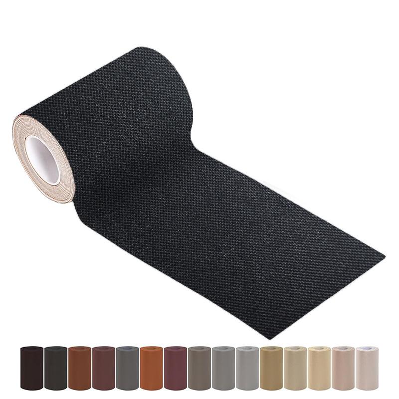 1PC 2m/78.74inch Linen Patch Cloth (1pc 3.94*78.74inch/Self-Adhesive) for Furniture, Sofa, Car Seat, Box, Crafts, Wear-Resistant