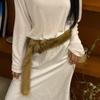 Women'S Plush Belt  Trend Y2K Girls Girdle Versatile Jeans Accessories Faux Fur Patchwork Belt