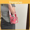 Chic And Stylish Spring Fashion Jelly Shoulder Bag For Women In Black White Green Yellow And Pink Colors