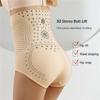Flarixa Mutandine dimagranti a vita alta Donna Shaper per la pancia grassa Intimo per il controllo della pancia Slip vuoti senza cuciture Brucia grassi Shapewear