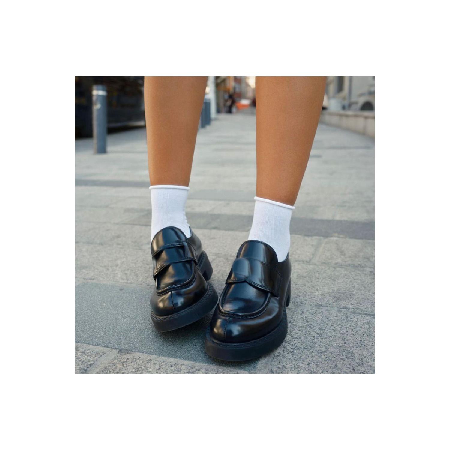 

6 Pair Elastic Roll-top White Women s Socks 36-41 белый