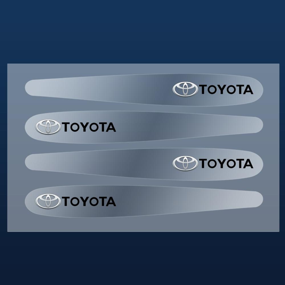 Car Sticker Transparent Car Door Handle Bowl Scratches Protector Decal for Toyota 4runner Harrier Venza Yaris Cross Auris Crown
