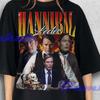 Maglietta Hannibal Lecter, Maglietta per Fan di Hannibal Lecter, T-shirt Hannibal Lecter, Magliette Mads Mikkelsen, Maglietta Retro Mads Mikkelsen Merchandising Regalo