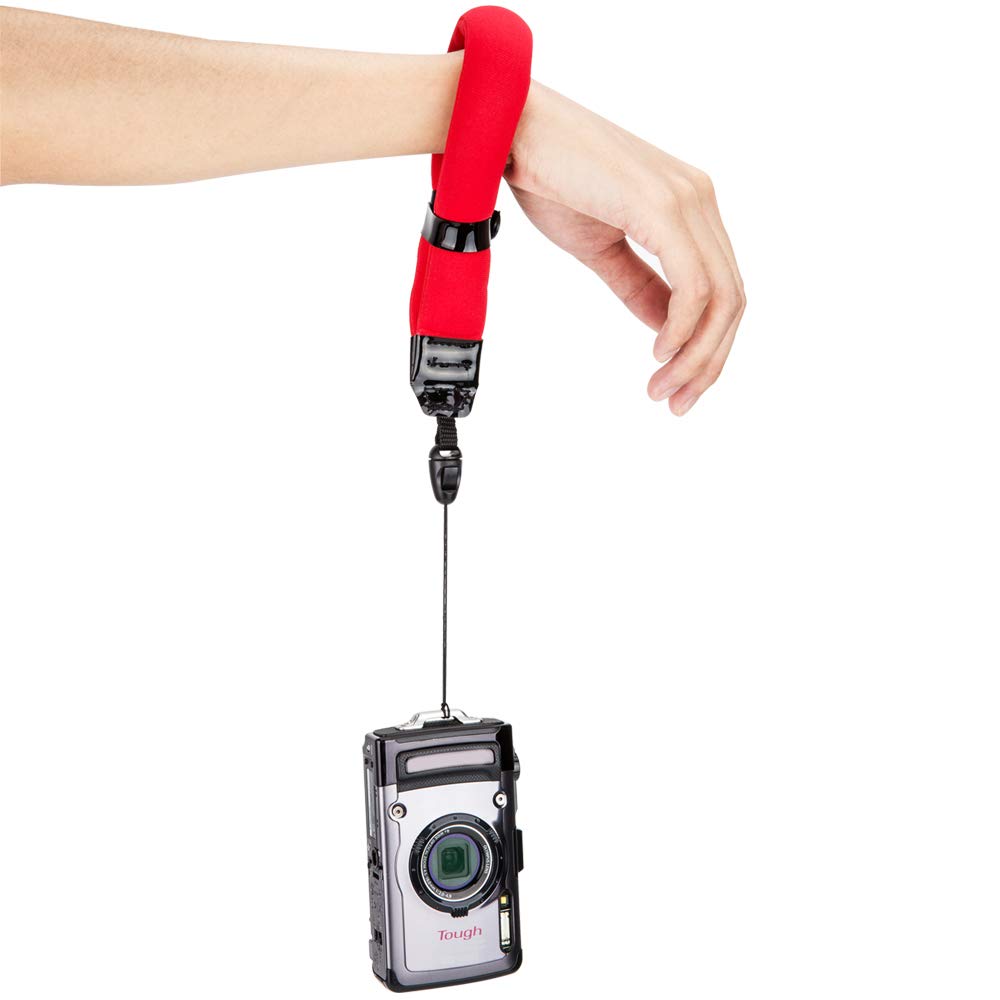 Orange Red Floating Straps for Olympus GoPro Nikon Fujifilm and Canon D30 2-Pack + TG-6, TG-5, TG-4, TG-870, HERO7, HERO6, W300, AW120, AW110, XP140,