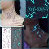 Crack Mark Temporary Tattoo Stickers Waterproof Body Art Stickers Halloween Tattoo Stickers  Makeup