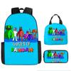 Class Garden Cartoon Primary and Secondary School School Bag Children's Backpack Backpack Three-piece Set