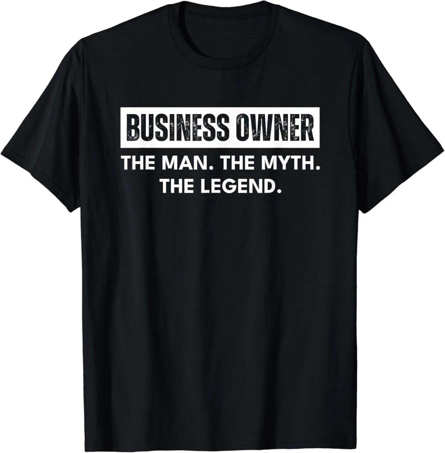 Business Owner Distressed CEO Entrepreneur Man Myth Legend Gift Unisex T-Shirt 3XL