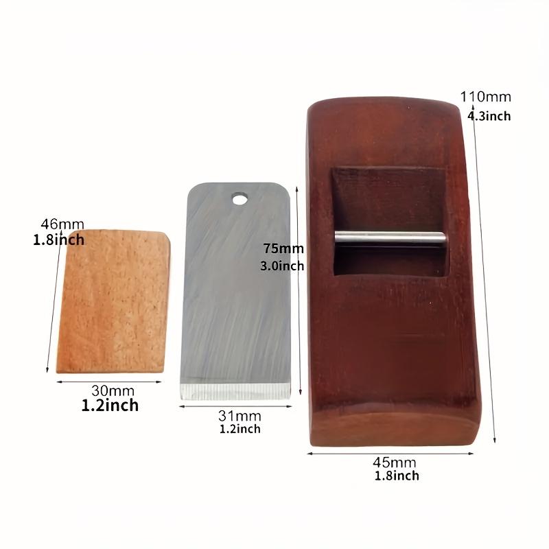 [Mini Woodworking Planer] 1Set, Home and Garden Mini Woodworking Flat Wood Hand Planer Carpenter Woodcraft Tool, Mini Car Planer