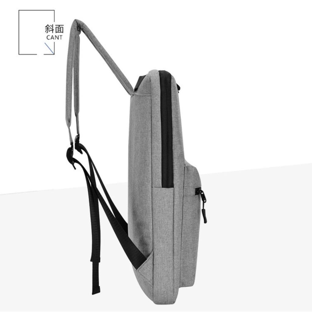 Schlank 4cm Oxford Einfach zu bedienen für Laptops und Tablets Fuji-cellar Rucksack, Dick, Stoff, Leicht, Wasserdicht, (Schwarz)