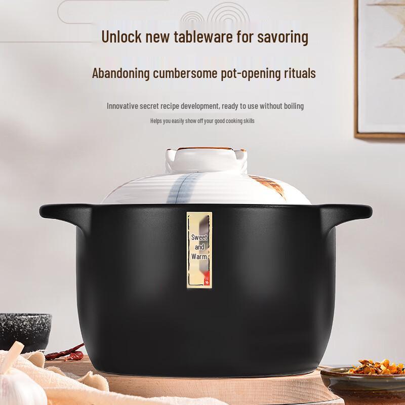 Changbaosen High-Temperature Ceramic Soup Pot