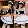 Qichenk Maid Cute Cute Short Lolita School Amusement Costume, Cosplay, Lolita, Beginner's, Dress, Women's, Costume, Festival, Disguise, Party,