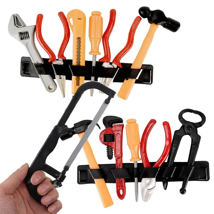 1set Mini Simulated Repair Tool Kit Engineering Repair Disassembly Supplies Birthday Gift Friends Gathering Interactive Game XJM