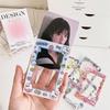 20 szt. Kawaii Przezroczyste Kpop Rękawki na Karty 3-calowe Torebki na Karty Rękawki na Fotokarty Idol Zdjęcia Karty Ochronna Torba do Przechowywania
