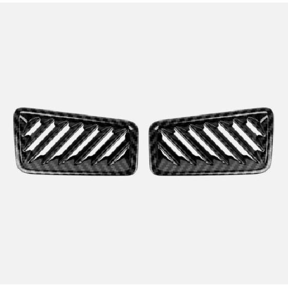 For Toyota RAV4 -2025 Dashboard Air Vent Cover Trim Carbon Fiber 2pcs