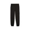 Puma Einfacher Logo-Print Bequeme Atmungsaktive Gerippte Freizeithose Damenunterteile Schwarz 682273-01