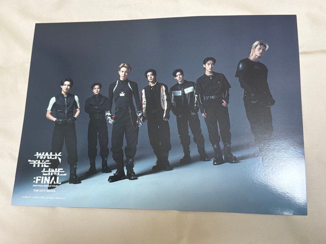 

[USED] ENHYPEN Uncon Pop-Up Poster (150,000 MD Purchase Bonus) Korea