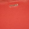 Women' Leather Wallet with Wings Red Wrist Strap
