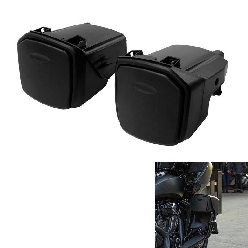 Motorrad Schwarz Untere Verkleidungen Staufach Für Indian Pursuit Elite 2023 Challenger Dark Horse Icon 2022 Limited 2020