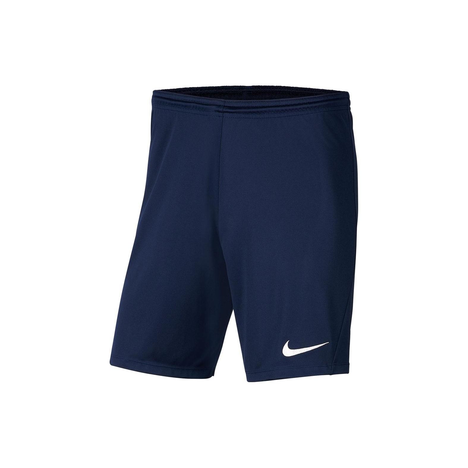 Nike Dri-FIT Solid Logo Print Loose Fit Sports Football Shorts Men shorts Blue BV6855-410 S