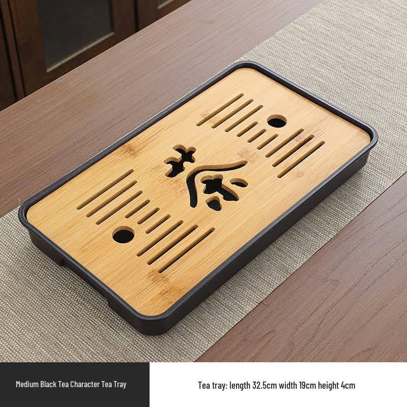 Rectangular Bamboo Tea Tray