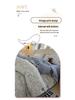Retro Floral Linen Bedding Set: Autumn & Winter 4-Piece with Button Duvet Cover & Sheet