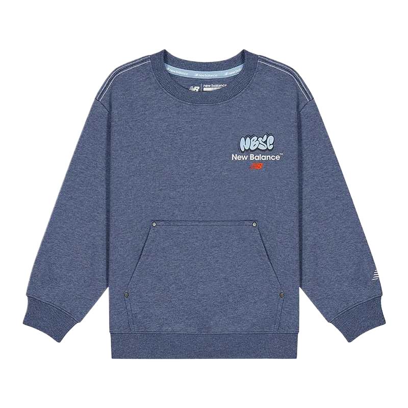 New Balance Sweatshirt SS25 Kids  7ZF32173-DBL 140