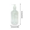 Portable Vacuum Press Spray Bottle Refillable Shampoo Cosmetic Cream Liquid Lotion Dispenser for Travel