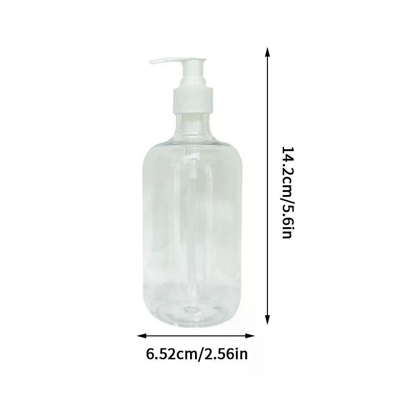 Portable Vacuum Press Spray Bottle Refillable Shampoo Cosmetic Cream Liquid Lotion Dispenser for Travel