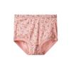 Girls Cotton Briefs Soft Breathable Underwear for Kids Classic High Waist Comfortable Fit Floral Print
