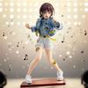 20cm Cartoon-Mädchenband Cry Suzuhira Hiro Charaktermodell Handgefertigt Cartoon Niedliche Mädchen-Ornamente Spielzeug Geburtstagsgeschenk