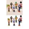 Creative Christmas Wood Nutcrackers Soldier Ornament  New Year Birthday Wedding