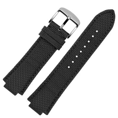 Klasyczny Pasek do Zegarka TISSOT PRX T137.407/T137.410 Seria Super player Pasek do zegarka z płótna nylonowego Męski Pasek na nadgarstek 26x12mm Wypukłe Zakończenie