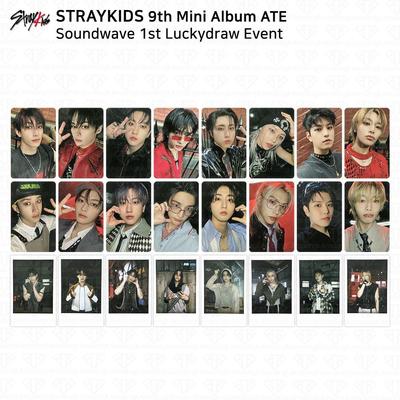 9th Mini Album ATE Soundwave 1st Lucky Draw Photocard Polaroid