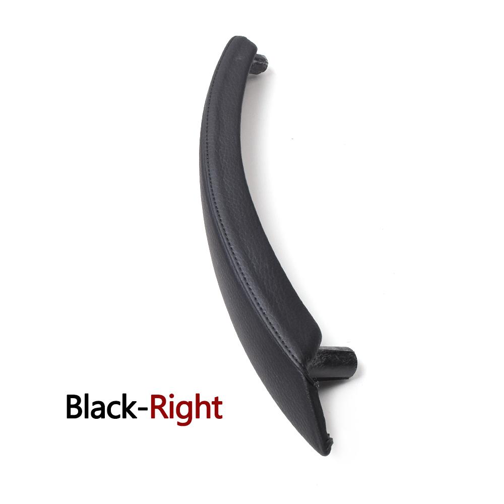 Left Right Interior Passenger Door Pull Handle Leather Outer Cover For BMW X5 X6 E70 E71 E72 2007-2014