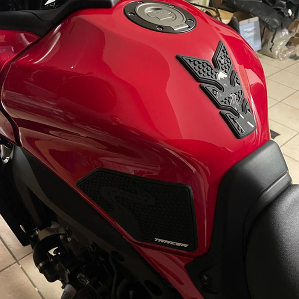 For YAMAHA tracer9 GT TRACER9 TRACER 9 GT 2021-2023 Motorcycle Rubber Waterproof fuel tank pad Non-slip Stickers